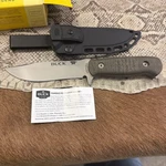 Buck 632 Mesa Nos Survival Knife 420HC Canvas Micarta 2017 W/sheath Usa Exc Nib. Fixed Price $175.00.