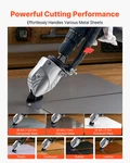 Vevor Metal Shear/cutter Drill Attachment 360 Pivoting Head, Sharp Blades. Fixed Price $56.99.