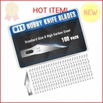 Diyself 100 Pcs Exacto Knife Blades, SK5 Carbon Steel #11 Refill. Fixed Price $15.16.