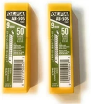 9282 AB-50S 9MM Stainless Steel Snap-off Blade, 50-PACK (2PACK), Packag. Fixed Price $70.95.