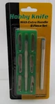 Acme 40004 Hobby Knife 8-SHARP Blades Whit Extra Handle. Fixed Price $5.09.
