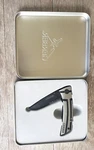 Gerber Traverse 1/2 Serrated Blade W/ Tin Gift Box Folding Knife 22-01019. Fixed Price $23.39.