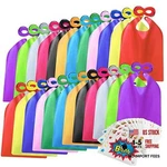 Kidsfere Superhero Capes And Masks For Boys Girls 24 Sets With Stickers. Fixed Price $65.75.