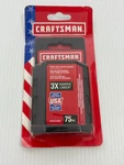 New Nip Craftsman Heavy Duty Utility Razor Blades 75PC 3X Sharper Longer. Fixed Price $11.19.