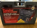 Popular Mechanics Starter Set 16 Piece Socket Wrench W/case 3/8 Drive Sae. Fixed Price $21.99.