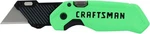 Craftsman High-visibility Folding Utility Knife With Blade (CMHT10352). Fixed Price $18.82.