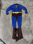 Superman Returns Deluxe Muscle Child Costume Rubies 882302 Large No Cape. Fixed Price $16.00.