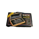 Vintage 1990'S X-acto Basic Knife Set No. X5083 Hunt Mfg. Usa Knives, 13 Blade. Fixed Price $26.25.
