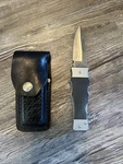 Vintage Maxam Japan MX32 Tactical Lockback Folding Hunter Bowie Knife Knives. Fixed Price $79.99.