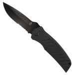 Gerber Swagger Folding Pocket Knife - Black Serrated Blade New. Fixed Price $18.95.