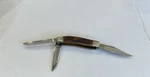 Marbles MR679 Sowbelly Whittler Pocket Knife Brown Bone 3 Blade Nib. Fixed Price $27.50.