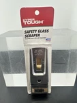 Hyper Tough Safety Glass Scraper + 5 Razor Blades Heavy-duty All-steel (ab). Fixed Price $7.89.