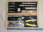 Deluxe Hobby Tool Set Carving Modeling Craft Knife With Wooden Case. Fixed Price $21.00.
