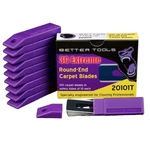 Carpet Blades 0.017" Blued Slotted (round Corner) Tube 20101. Fixed Price $19.50.