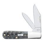 Case Xx Knives Barlow Pocket Worn Gray Bone 58423 Carbon Steel Knife. Fixed Price $82.99.