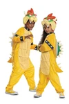 Super Mario Bros. Bowser Hooded Child Jumpsuit Costume. Fixed Price $66.49.