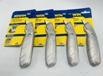 4 Pack- Irwin Utility Knife, Fixed Blade (2081101), Gray. Fixed Price $37.35.