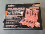 13128 Horusdy 300 Piece Helicoil Thread Repair Kit Metric & Sae Hss Drill 97537. Fixed Price $75.00.