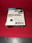 Pacific Handy Cutter SPS-92 Duratip .025 Safety Point Utility Blades *box Of 100. Fixed Price $15.00.