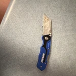 Kobalt Utility Knife Stainless Steel Blade Blue Black Silver Single Piece. Fixed Price $8.00.