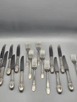 Vintage Set Of First Love" 1847 Rogers Bros Inter.silver Co. Knives & Forks. Fixed Price $69.99.