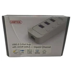 New Unitek Y-3074 Usb 3.0 Port Hub With Gigabit Ethernet. Fixed Price $8.07.