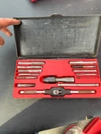 Vintage Craftsman Kromedge Tap & Die Set Model 5200 Usa Thread Tool Kit. Fixed Price $59.00.