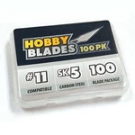 #11 Hobby Blades - Precision Cut SK5 Carbon Steel For Art And Craft 100 Pack. Fixed Price $20.76.