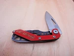 Snap-on Tools Folding Frame Lock Key Ring Pocket Knife W/ Belt Clip. Fixed Price $19.99.