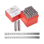 Pandahall 36 Pcs Letter Number Metal Stamp Set, 1/4 Inch 6MM Alphabet .... Fixed Price $29.47.