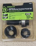 Greenlee No. 77U-1" Conduit Slug Buster Knockout Punch Set U.s.a. Fixed Price $75.95.