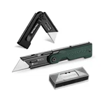Workpro Folding Utility Knife With 10 Extra SK5 Blades, Edc Razor S... Fast Ship. Fixed Price $18.67.