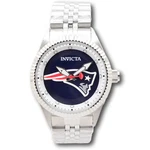 Invicta Nfl New England Patriots Men's 43MM Silver Steel Quartz Watch 42410. Fixed Price $93.39.