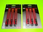2X 3 Pk= 6 Total Red 9MM Retractable Snap-off Blade Utility Knife Craft & Hobby. Fixed Price $13.67.