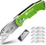Utility Knife, Bibury Upgraded Version Heavy Duty Box Cutter, Pocket Carpet. Fixed Price $15.99.