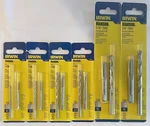 Irwin Hanson Plug Tap And Drill Bit Sets (6 Cards - 12 Total Pieces). Fixed Price $39.99.