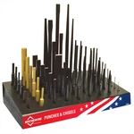 Mayhew Punch And Chisel Display - 57 Piece 80247. Fixed Price $526.18.