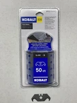 Kobalt Hook Blades Utility Razor Knife 50-PACK Carpenter Roofing -as Pictured. Fixed Price $11.85.