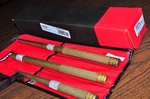 Proto Piece Brass Heavy-duty Punch Set 3/4"X12,7/16"X14",3/8"X10" J9633HB Usa. Fixed Price $224.25.