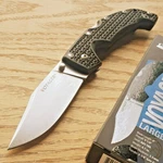 Cold Steel Large Voyager Folding Knife 4" AUS-10A Blade Griv-ex Handle. Fixed Price $75.69.