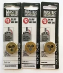 3 Master Mechanic 12-24 Nc Die 1" Hex Machine Screw Titanium Coated 788487. Fixed Price $9.99.