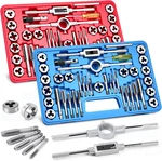 80PCS Tap Die Set, Metric Standard Threading Tool Kit For Cutting. Fixed Price $136.39.