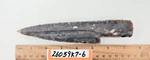 7.5" Stone Knife Blade Skinning Hunting Ornamental Craft- Hand Knapped. Fixed Price $19.20.