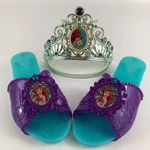 Disney Princess Little Mermaid Ariel Toddler Dress Up Shoes Tiara Costume Crown. Fixed Price $34.95.