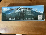 Smith & Wesson Hatchet Knife Combo Set Taylor Cutlery Mib. Fixed Price $52.00.