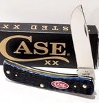 Case Xx Usa New Navy Blue Rogers Jigged Bone Sod Buster Jr. Pocket Knife CA06890. Fixed Price $66.99.