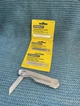 Vintage Stanley Usa Box Cutter 10-049 Squeeze Lock Knife + 3 New 11-040 Blades. Fixed Price $79.99.