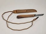 Tina Stationary Grafting Knife #685 W Custom Leather Sheath Hand Made Germany. Fixed Price $85.00.