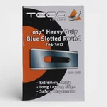Tego Floor Dot Blue Slotted Round Blades .17" Heavy Duty 100 Pack T04-3017. Fixed Price $14.99.
