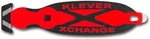 Klever X-change Safety Cutter, 6-1/2 In, Black/red. Fixed Price $20.35.